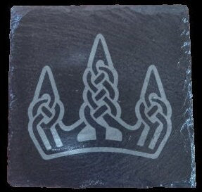 Slate Elder Scrolls Skyrim Holds Coasters