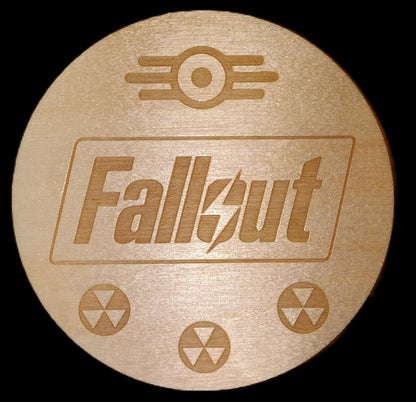 Fallout Wooden Coasters