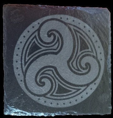 Slate Elder Scrolls Skyrim Holds Coasters