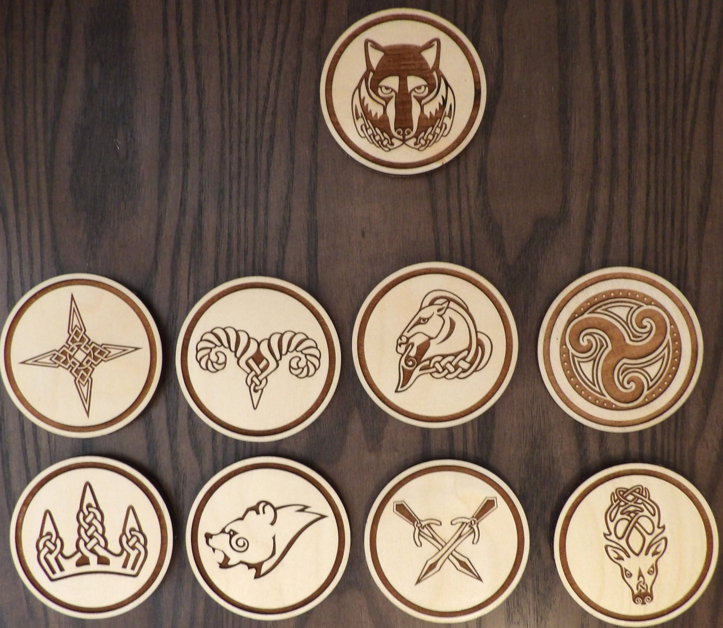 Elder Scrolls Skyrim Coasters