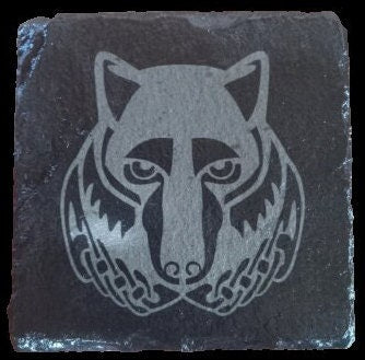 Slate Elder Scrolls Skyrim Holds Coasters
