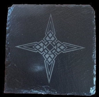 Slate Elder Scrolls Skyrim Holds Coasters