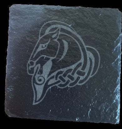 Slate Elder Scrolls Skyrim Holds Coasters
