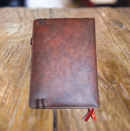 Celestial Cat Leather Notebook
