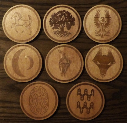 Elder Scrolls Oblivion City Coasters